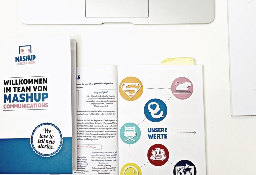 Brand Book von Mashup Communications - Storytelling fuer die Unternehmenskultur