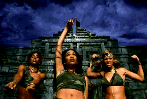 Szene aus Destiny's Child's Survivor Video