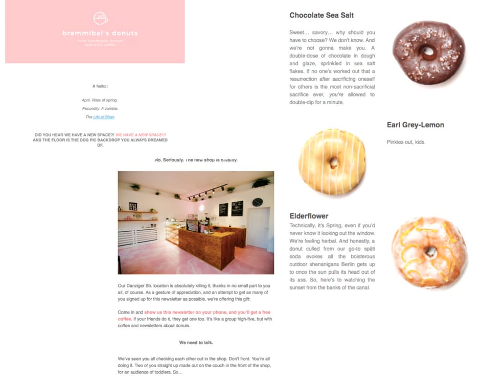 Newsletter Brammibals Donut - Hop oder Top: Die Magie des Storytelling im Inbound Marketing