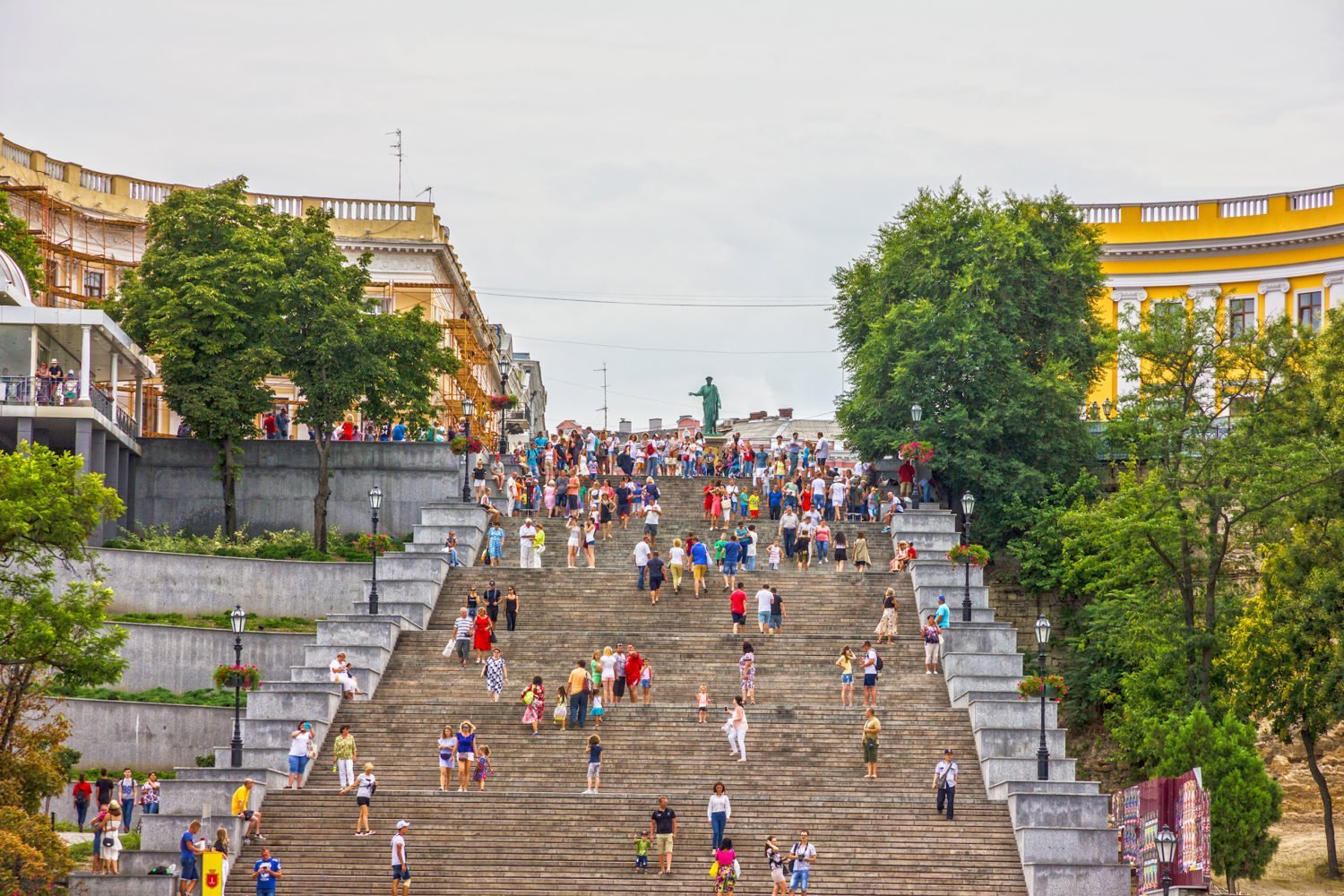 Die Potemkinsche Treppe in Odessa 
