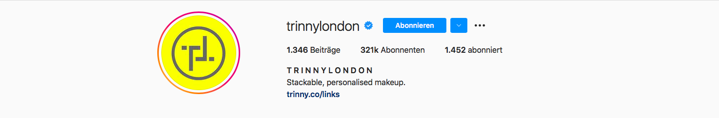 Trinny London Instagram