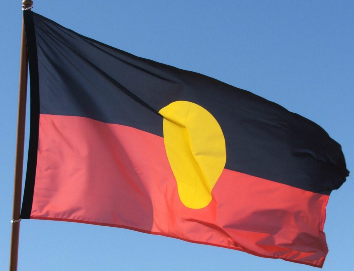 Aboriginal Flagge