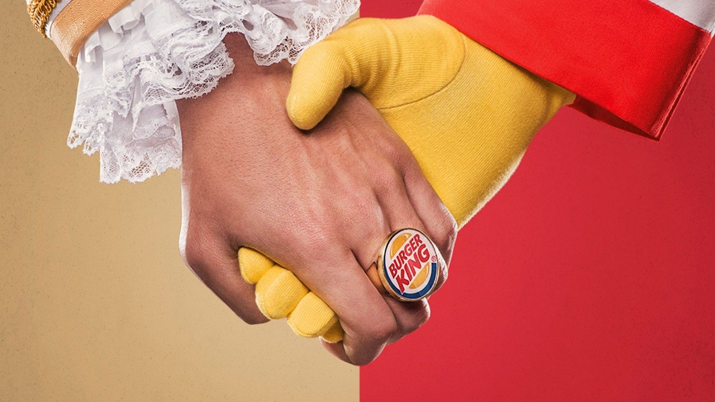 Marken-Kollaborationen: McDonald's und Burger King halten Hand