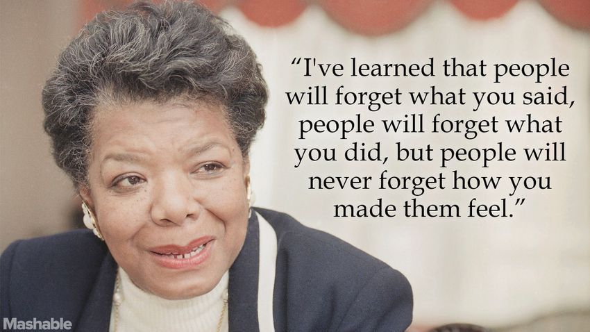 Maya Angelou - How to Find Your Brand Voice