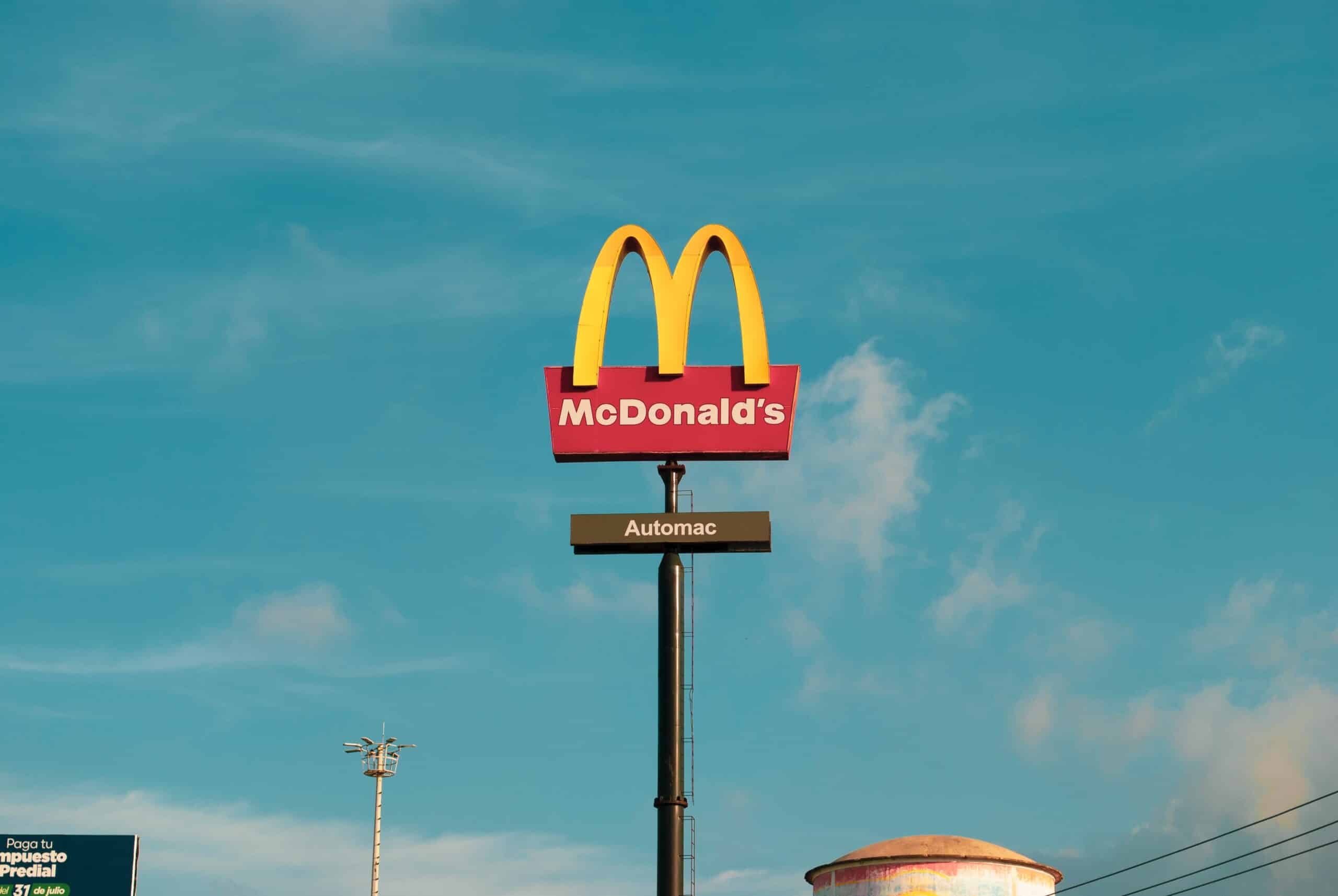 Das goldene M von McDonalds