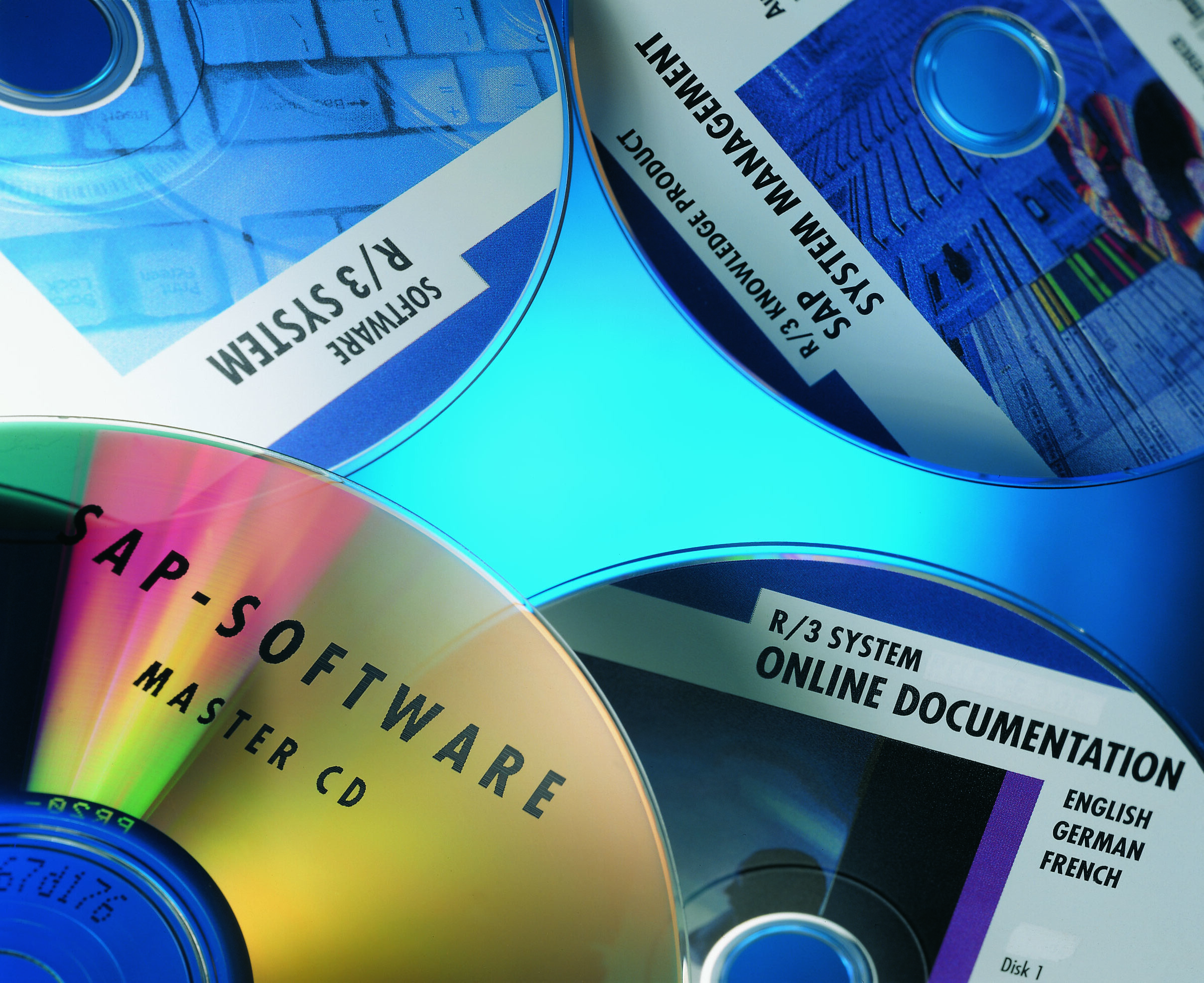 SAP software as CD-ROM