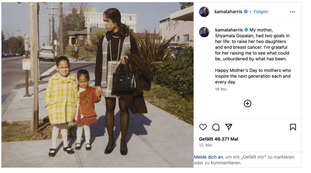 Kamala Harris Instagram Storytelling - Storytelling auf der politischen Bühne: Kamala Harris und die Macht der persönlichen Erzählung